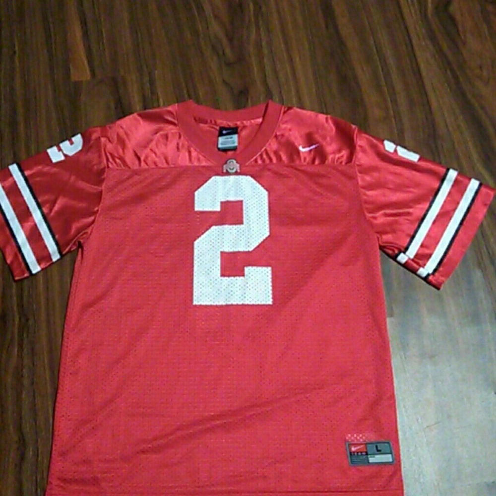 Ohio state number two jersey tee size large (16/18